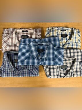 Pendleton Frontier Western Shirts short sleeve XL , 5 total shirts